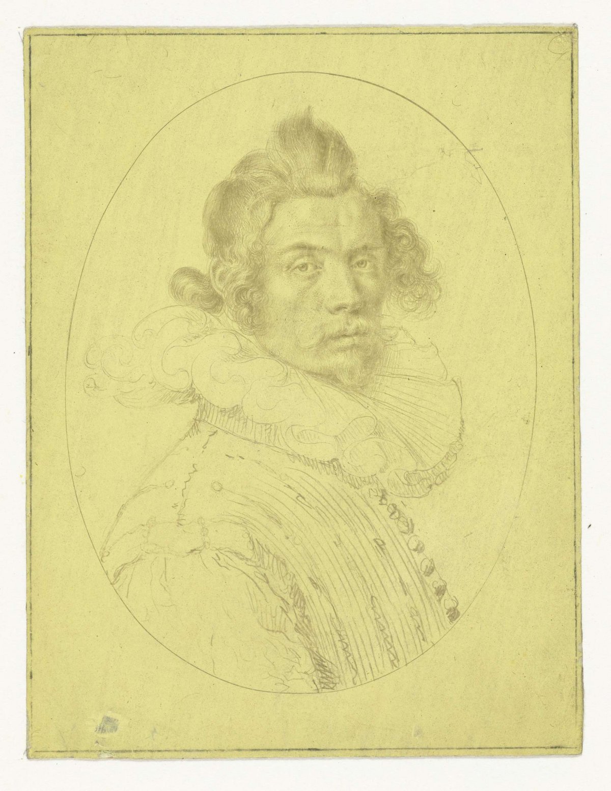 Portrait of Pieter Hugo de Bois, Jacques de Gheyn (II), 1591 - 1601