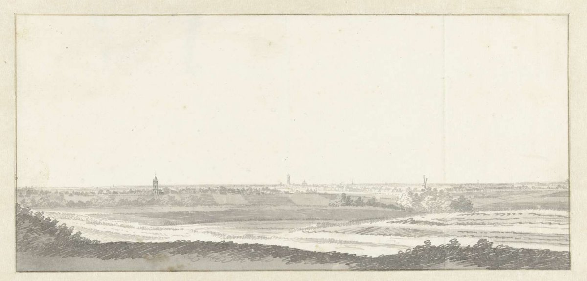 View of the village of Boot, Jan de Beijer, 1752