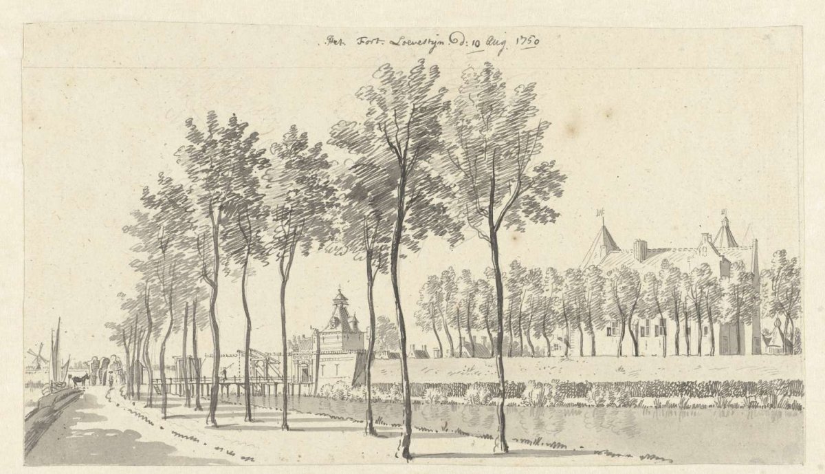 Loevestein, Jan de Beijer, 1750