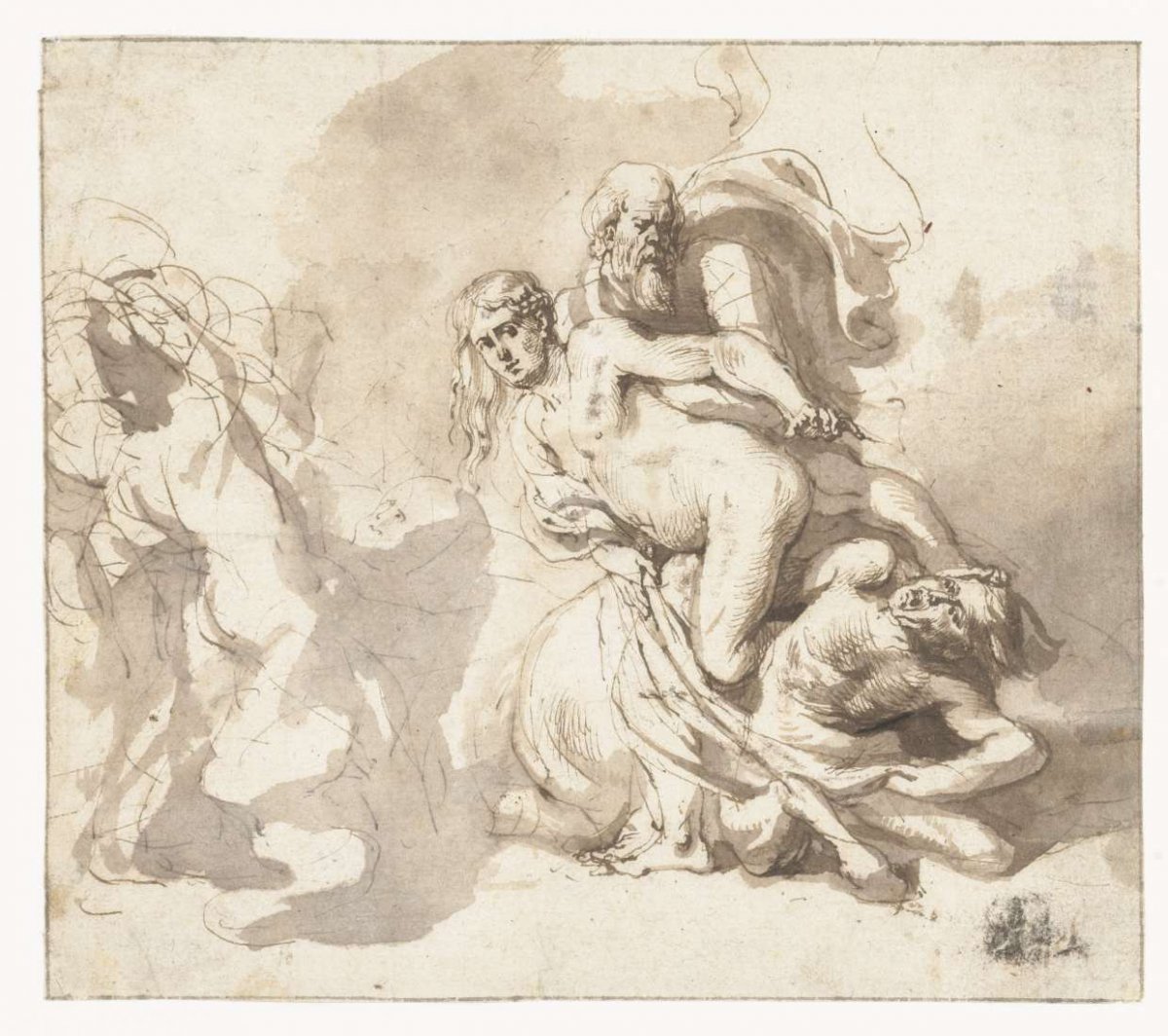 Battle between Lapiths and Centaurs, Peter Paul Rubens, 1608 - 1610