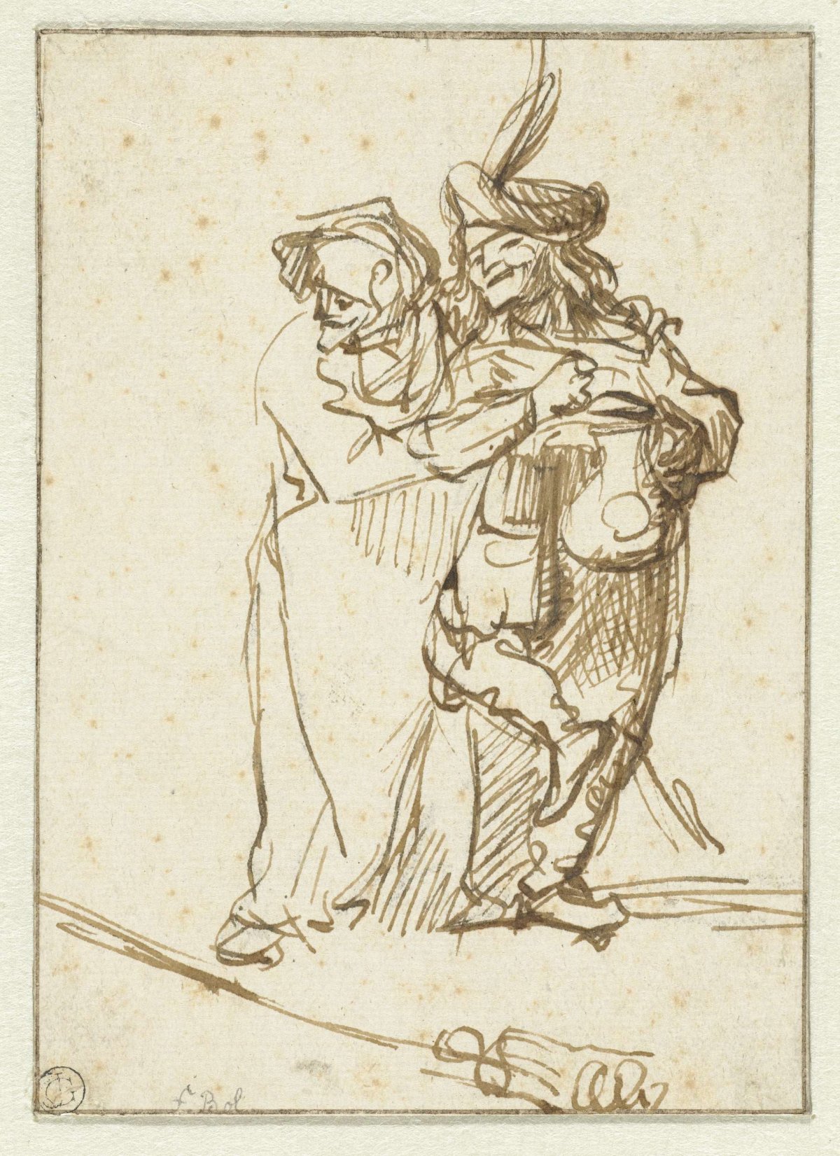 Merry Couple, anonymous, c. 1635