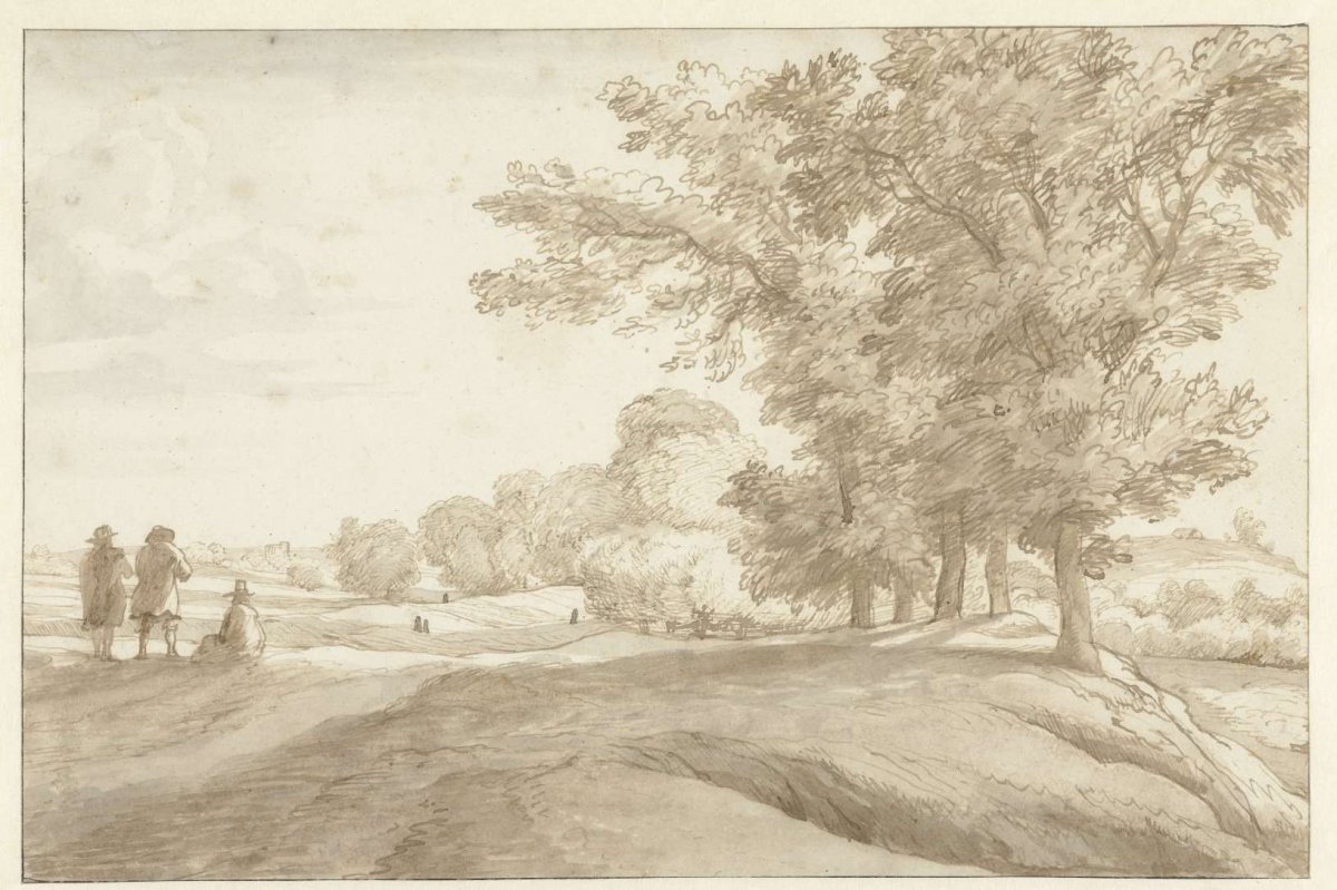 Hilly terrain in the Windsor area, Jacob Esselens, 1636 - 1687