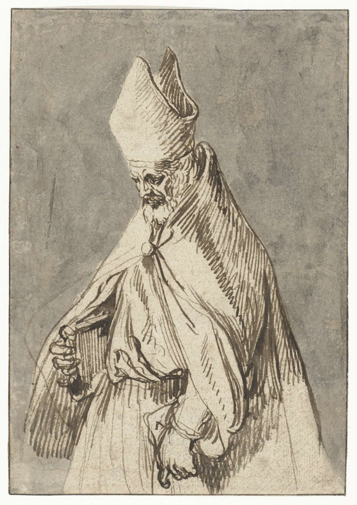 Standing Bishop, Jacques de Gheyn (II), c. 1575 - c. 1679