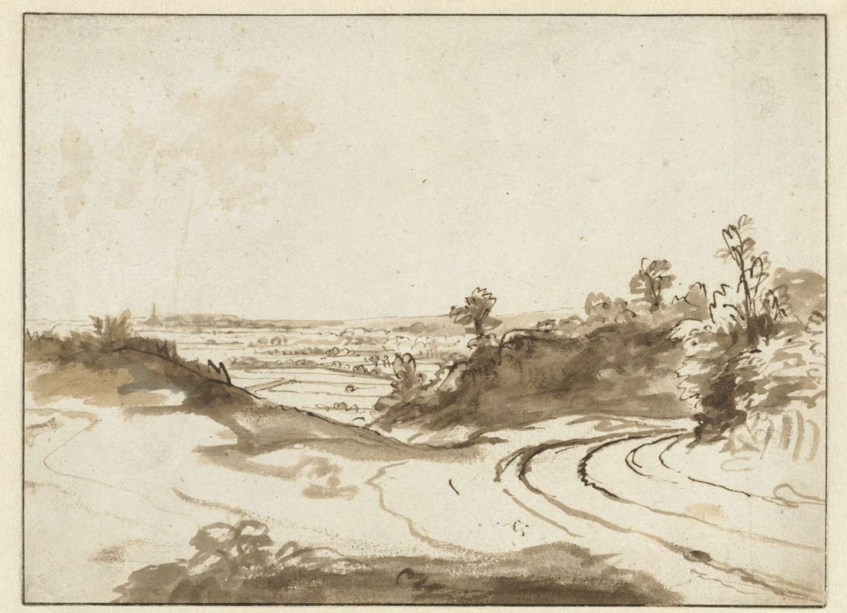 Vergezicht in Gelderland, Nicolaes Maes, 1650 - 1660