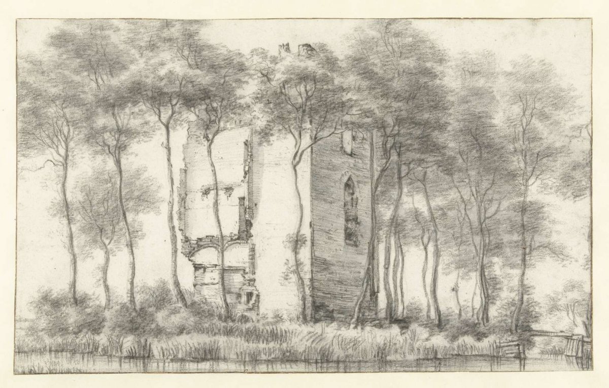 View of Alkemade (also known as Oud-Poelgeest), Roelant Roghman, c. 1646 - c. 1647