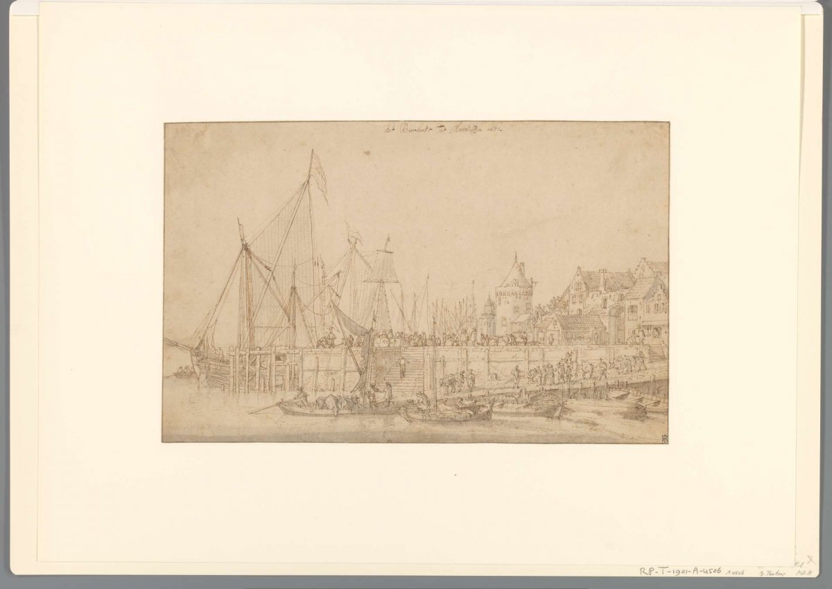 Pier te Antwerpen, Bonaventura Peeters (I), 1652