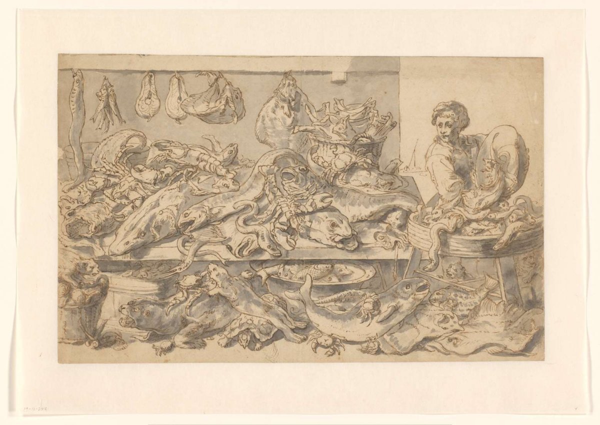 Vishandelaar, anonymous, 1600 - 1707