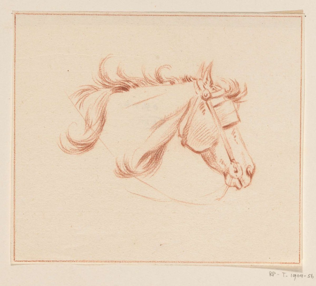 Hips of a horse, Jean Bernard, 1775 - 1833