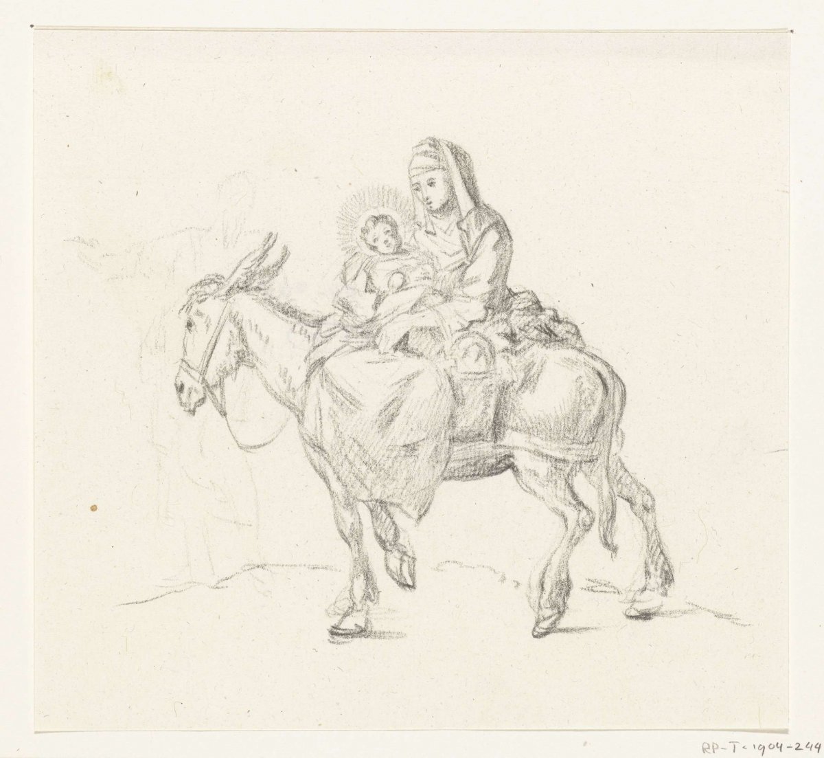 Flight to Egypt, Jean Bernard, 1775 - 1833