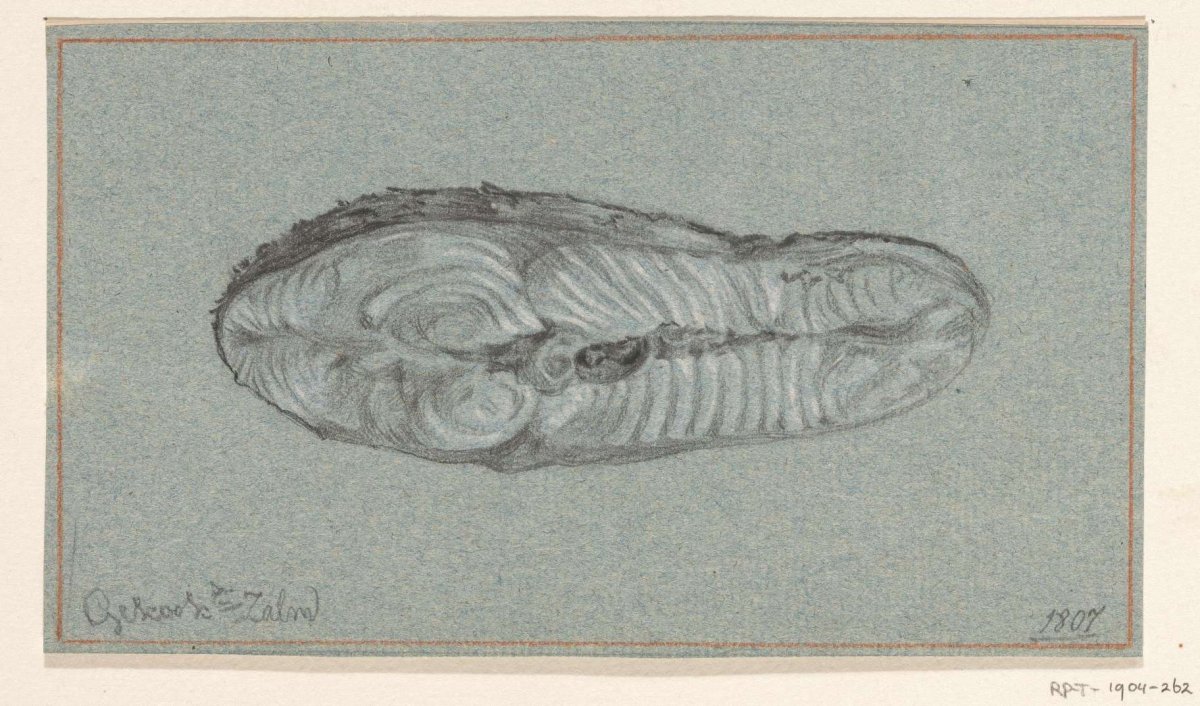 Moot gekookte zalm, Jean Bernard, 1807