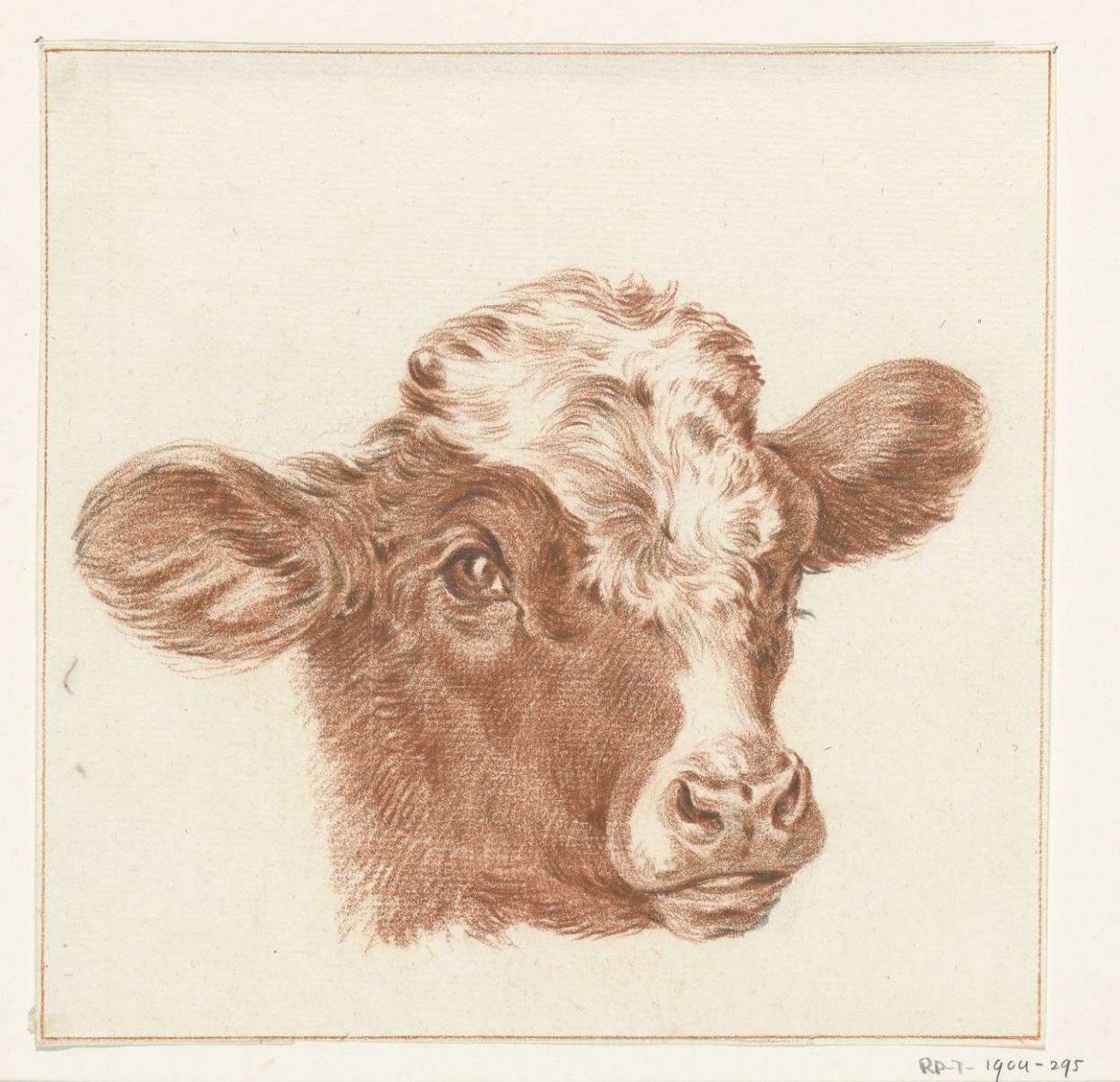 Head of a cow, Jean Bernard, 1775 - 1833