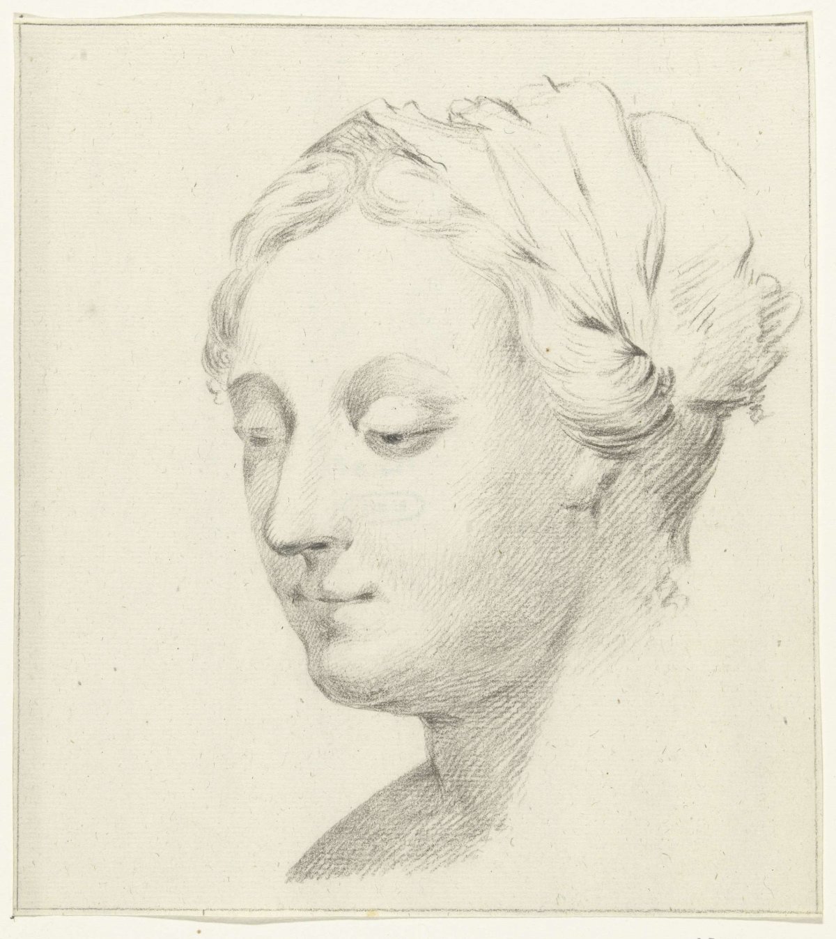 Head of a woman, Jean Bernard, 1775 - 1833