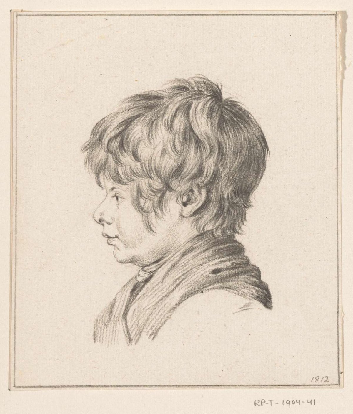 Jongensbuste, Jean Bernard, 1812