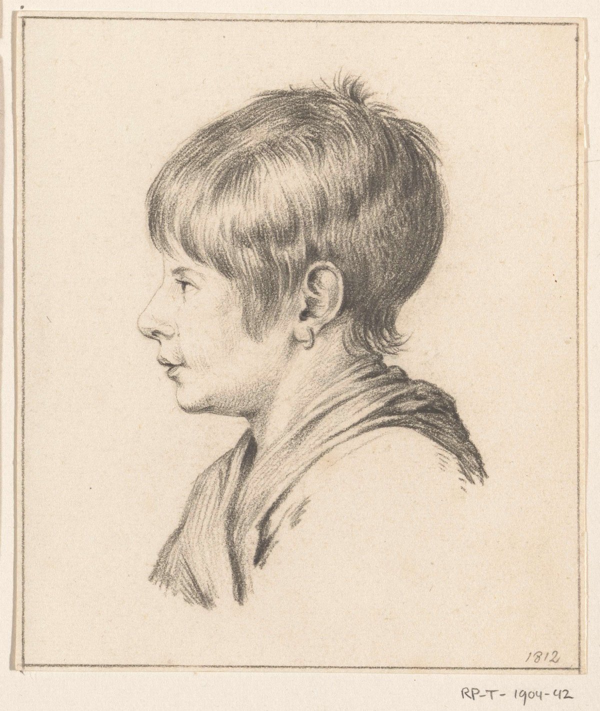 Jongensbuste, Jean Bernard, 1812
