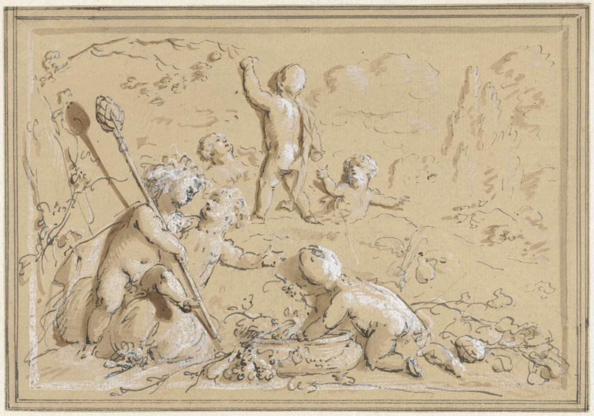 Herfst, Jacob de Wit, 1744