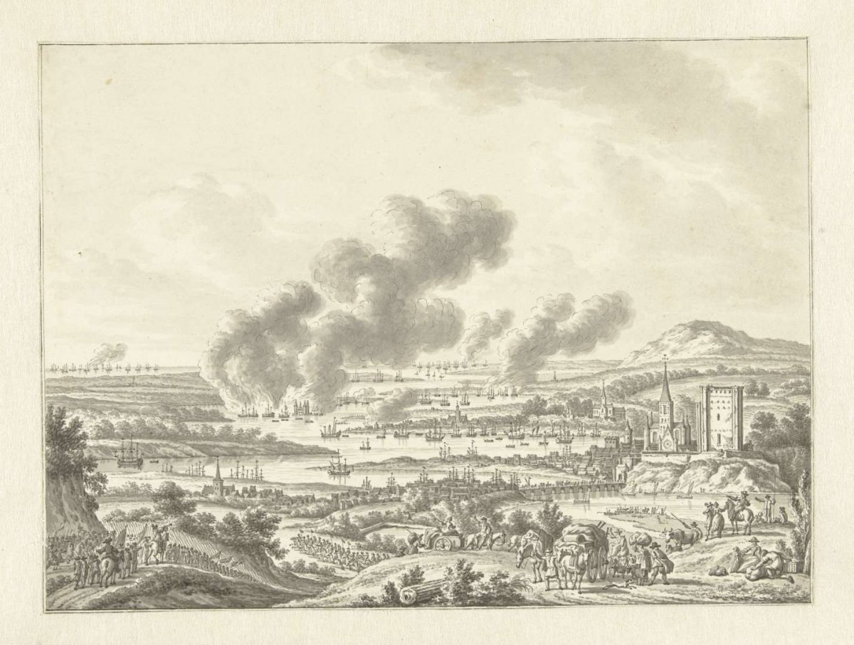 Battle of Chatham, Jan Bulthuis, 1760 - 1801