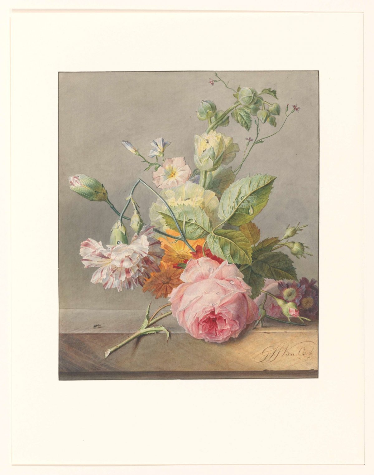 Floral Still Life, Georgius Jacobus Johannes van Os, c. 1800 - c. 1825
