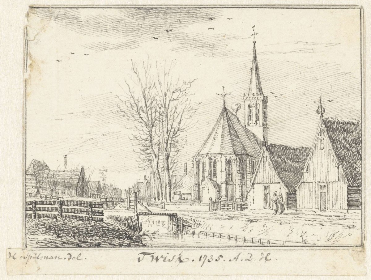 The village of Twisk, Hendrik Spilman, 1735 - 1784