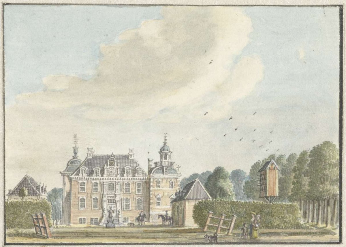 The Rooderloo House near Ruurlo, Jan de Beijer, 1743