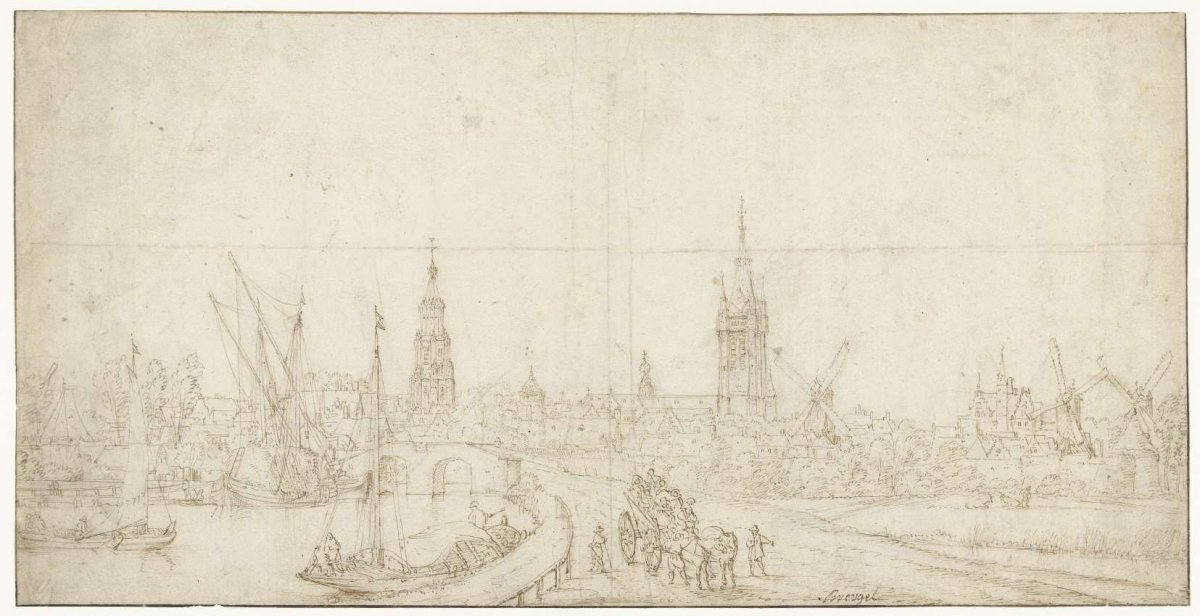 View of Delft, Jan Brueghel (II), 1611 - 1678