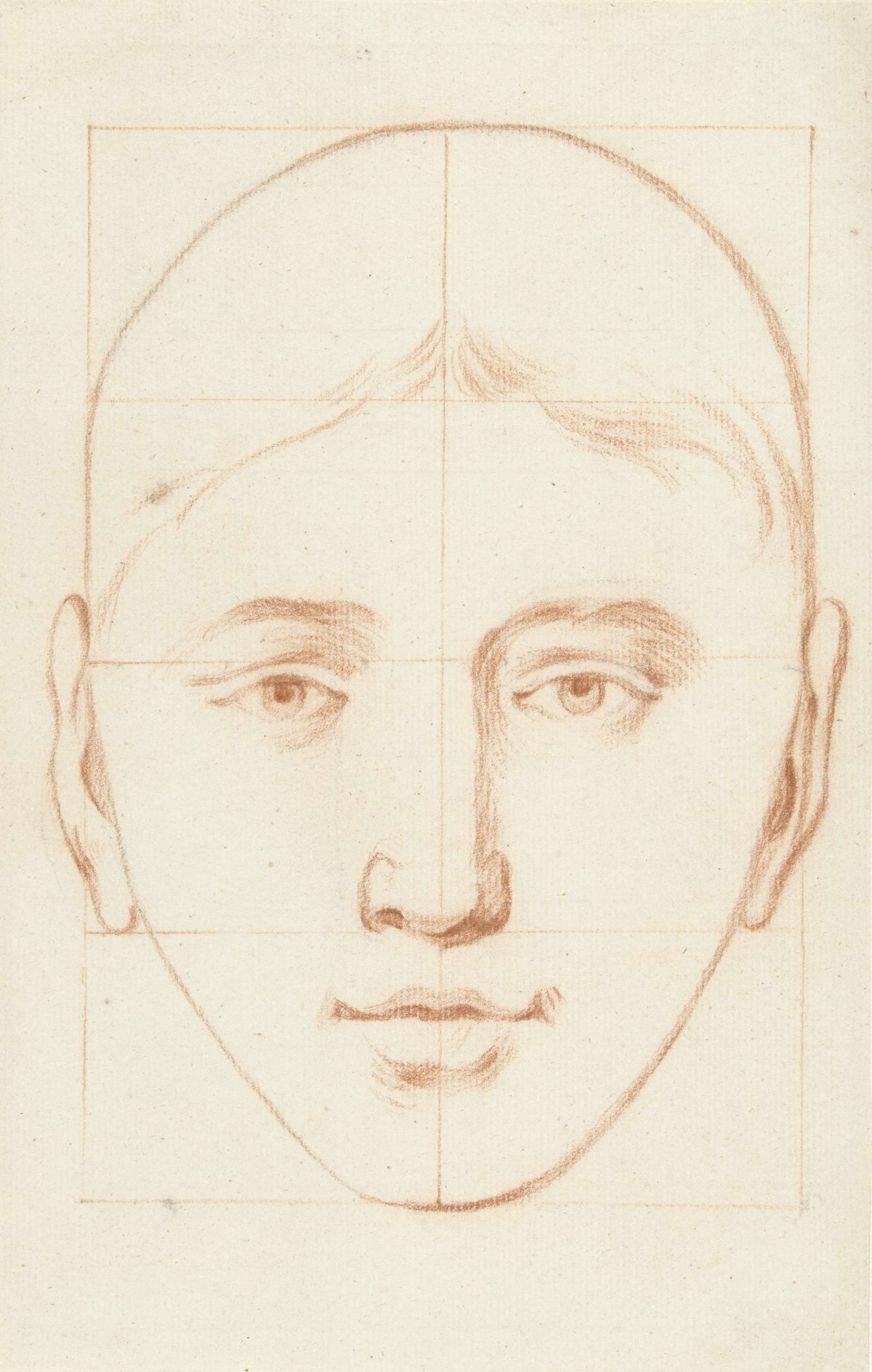 Manshoofd, anonymous, 1700 - 1800
