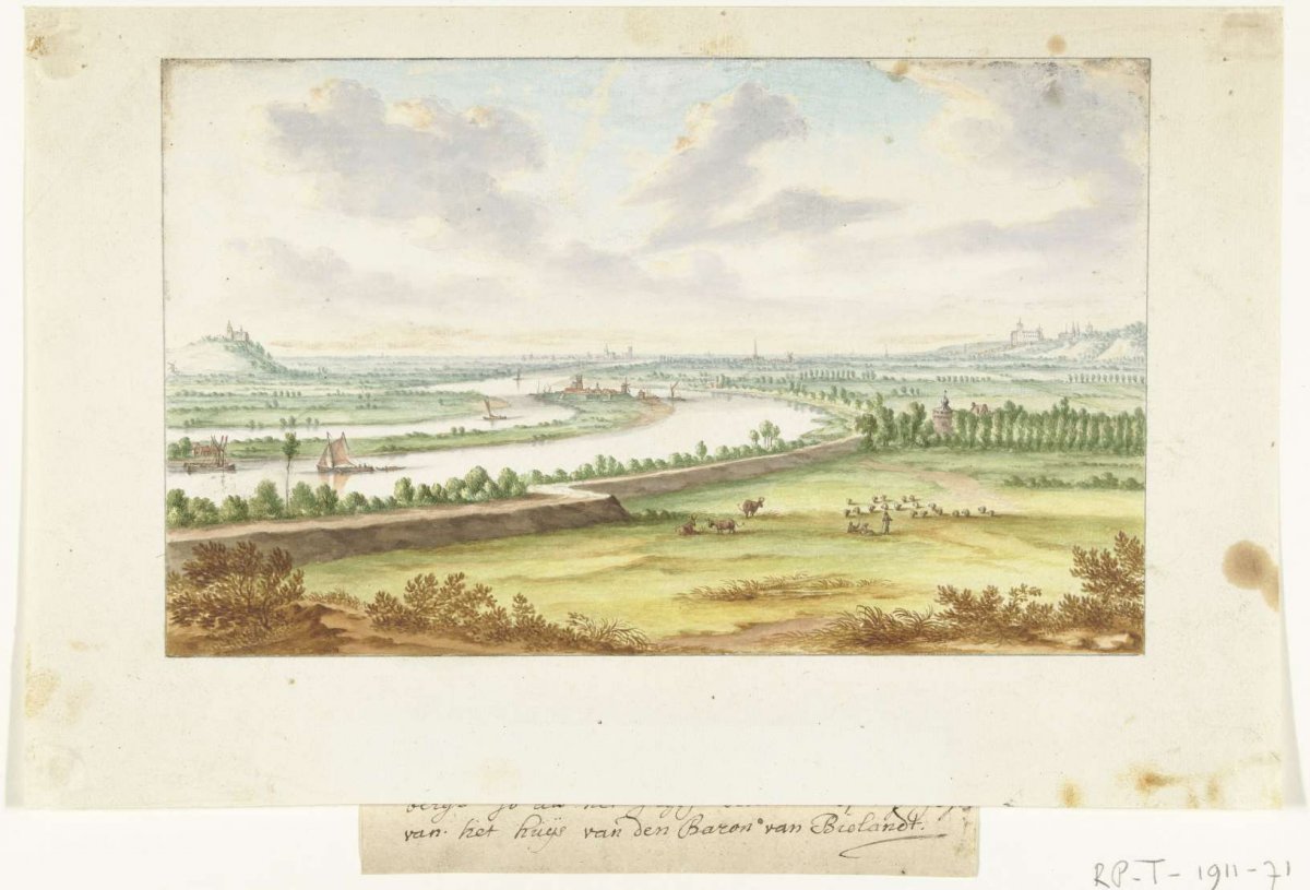 View of Schenkenschans, Jan van Call (I), 1666 - 1706