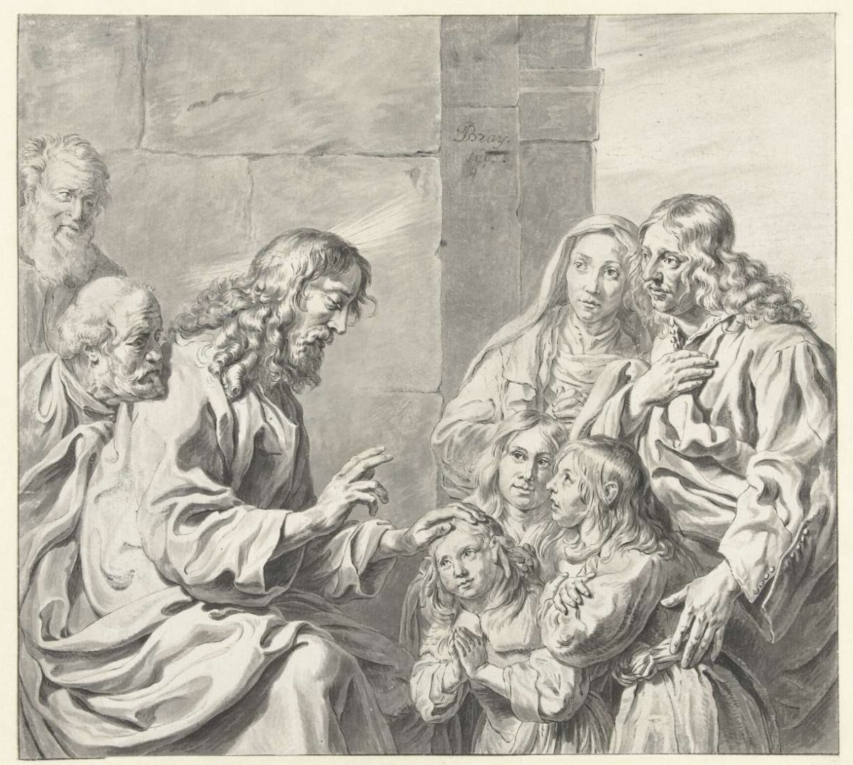 Let the children come to me, anonymous, 1663 - 1800