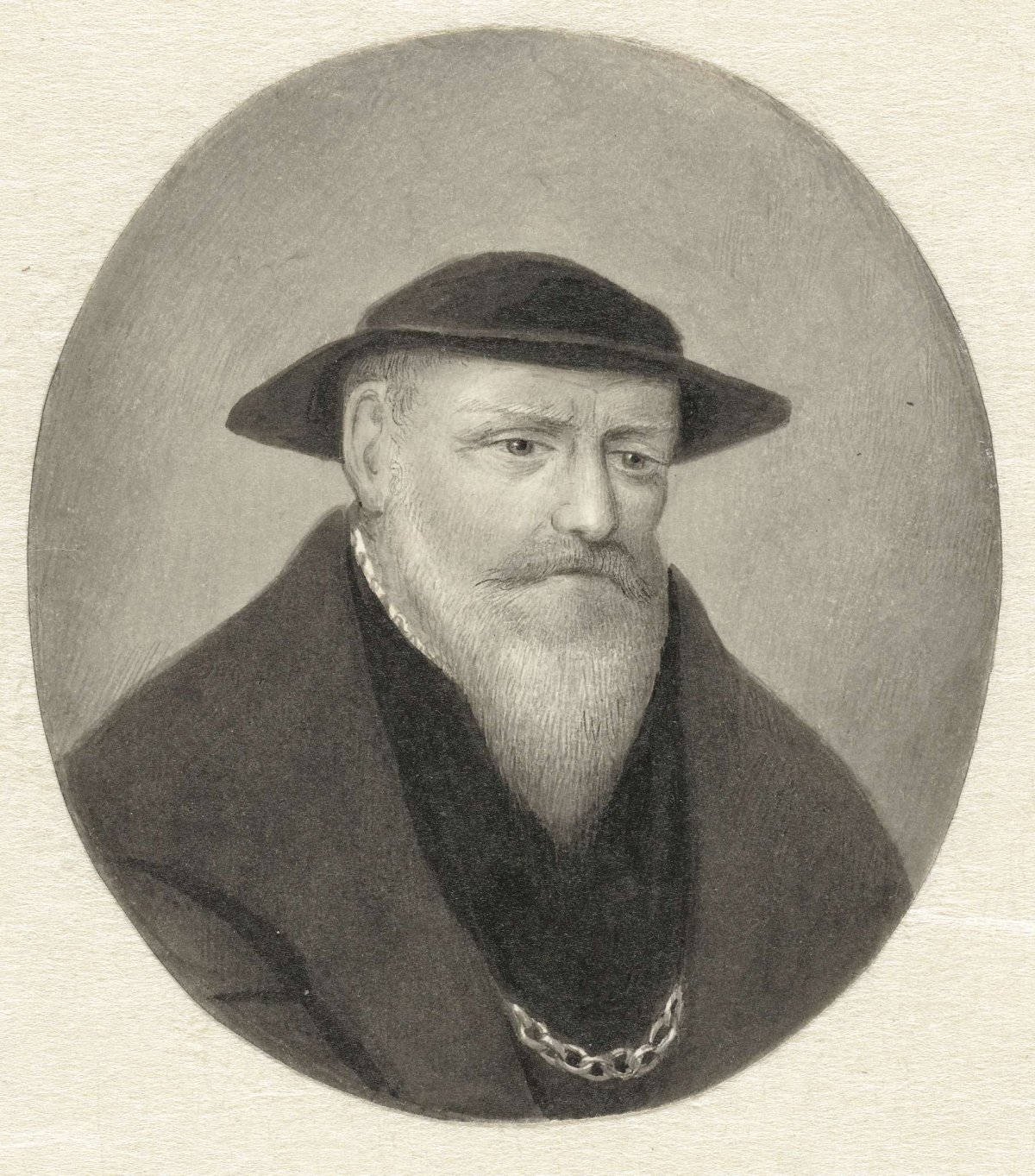 Mansportret, anonymous, 1700 - 1800