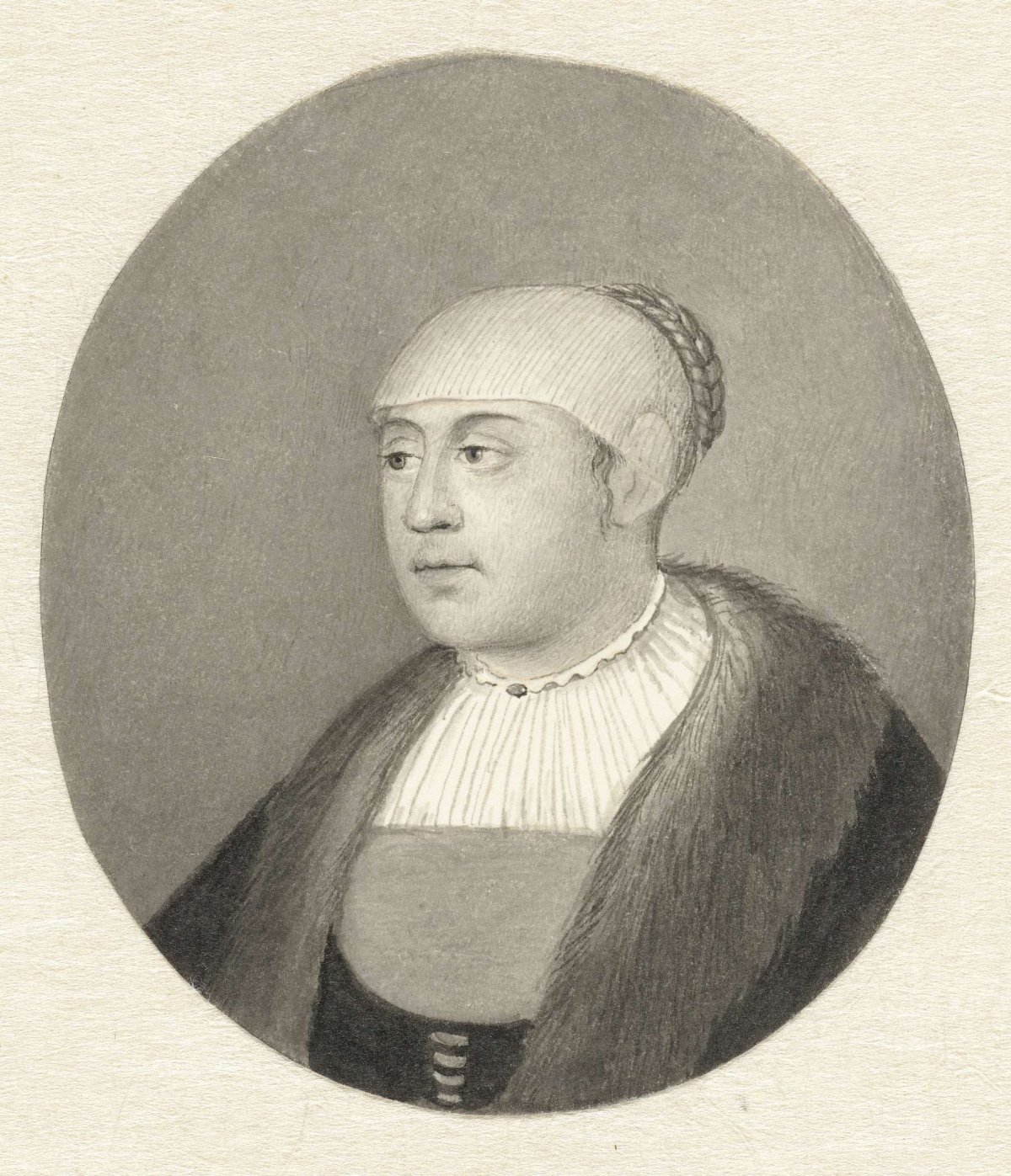 Vrouwsportret, anonymous, 1700 - 1800