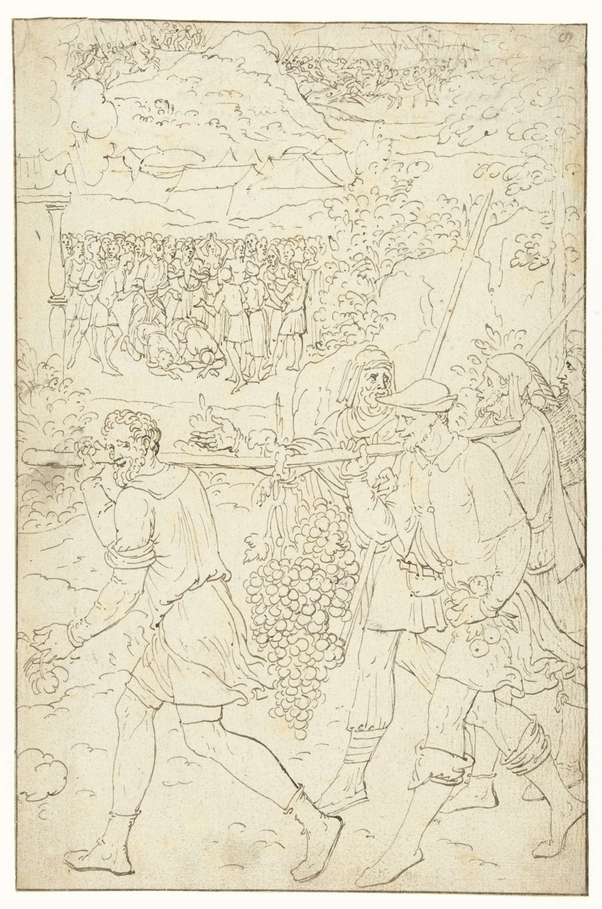 Spies Joshua and Caleb, anonymous, 1545