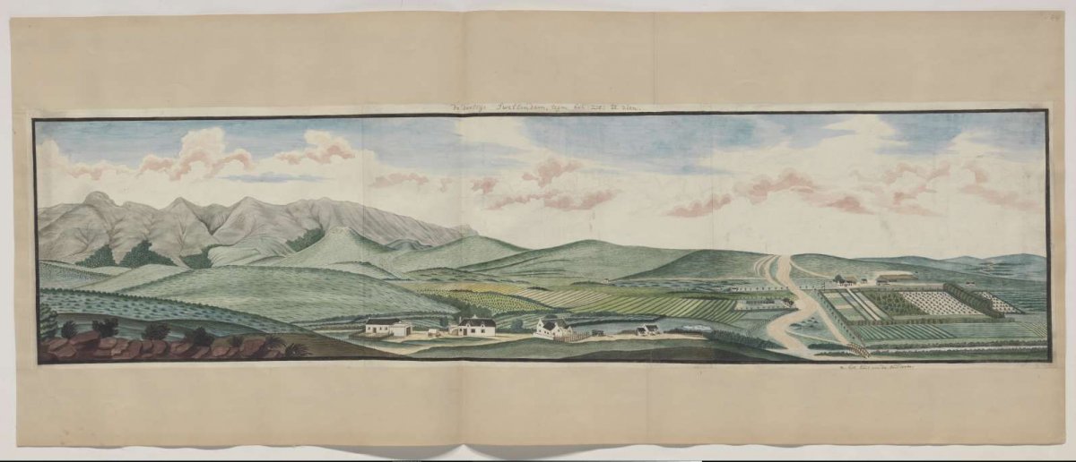 View of the Drostdy, Robert Jacob Gordon, 1777 - 1778