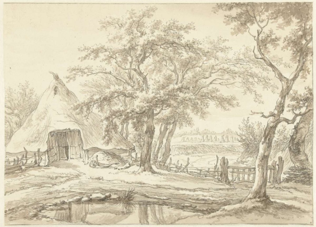 Boerderij te Westenesch in Drenthe, Egbert van Drielst, 1755 - 1818