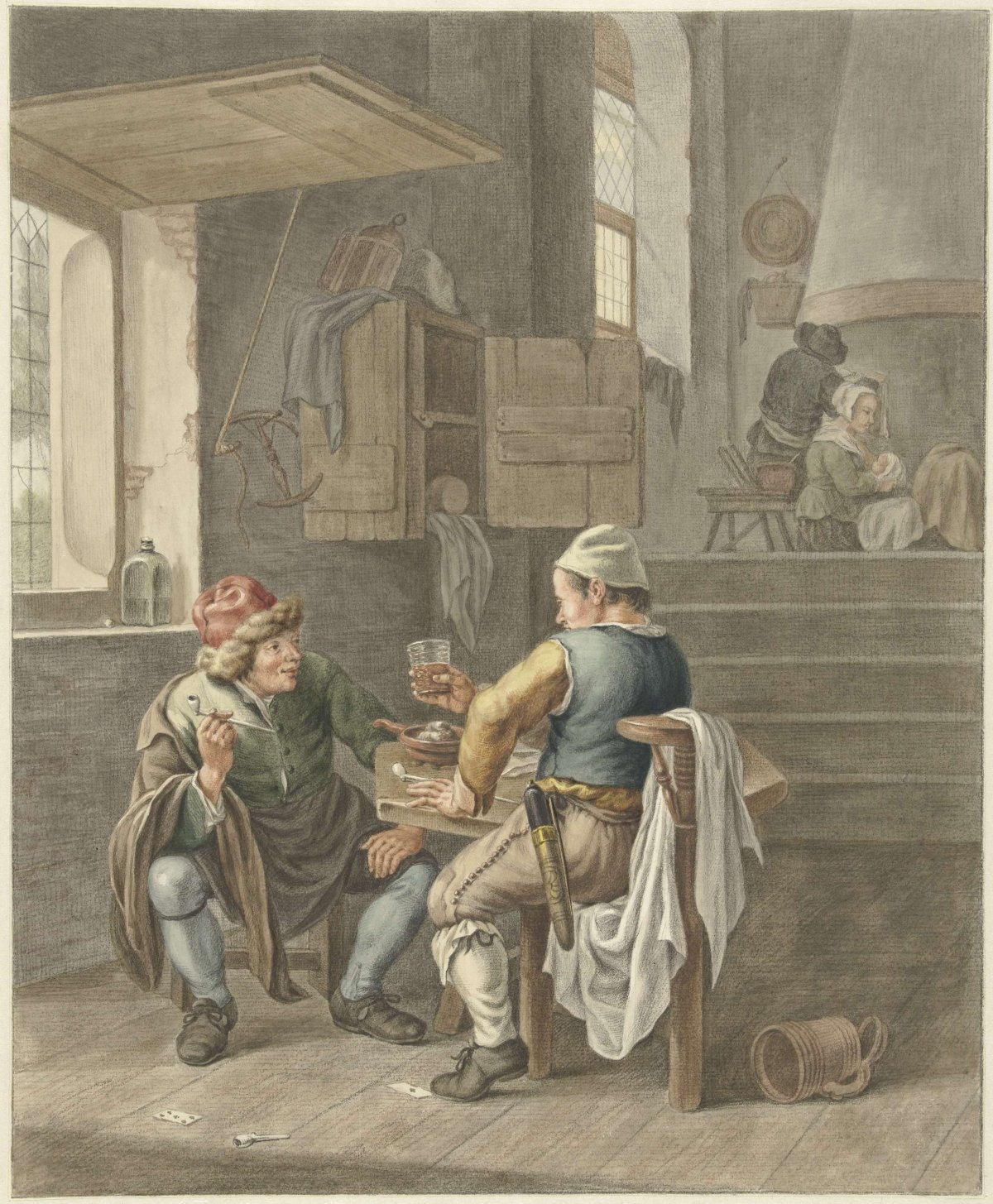 The Tavern, Abraham Delfos, 1741 - 1820