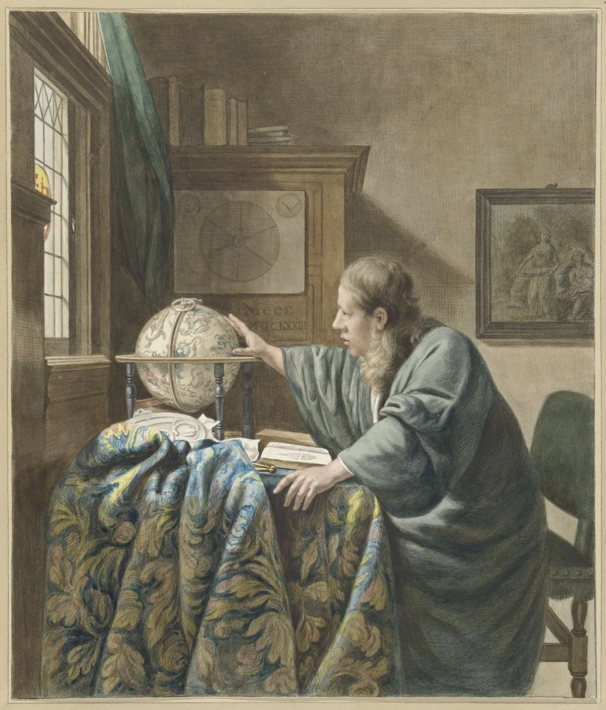 The astronomer, Abraham Delfos, 1794