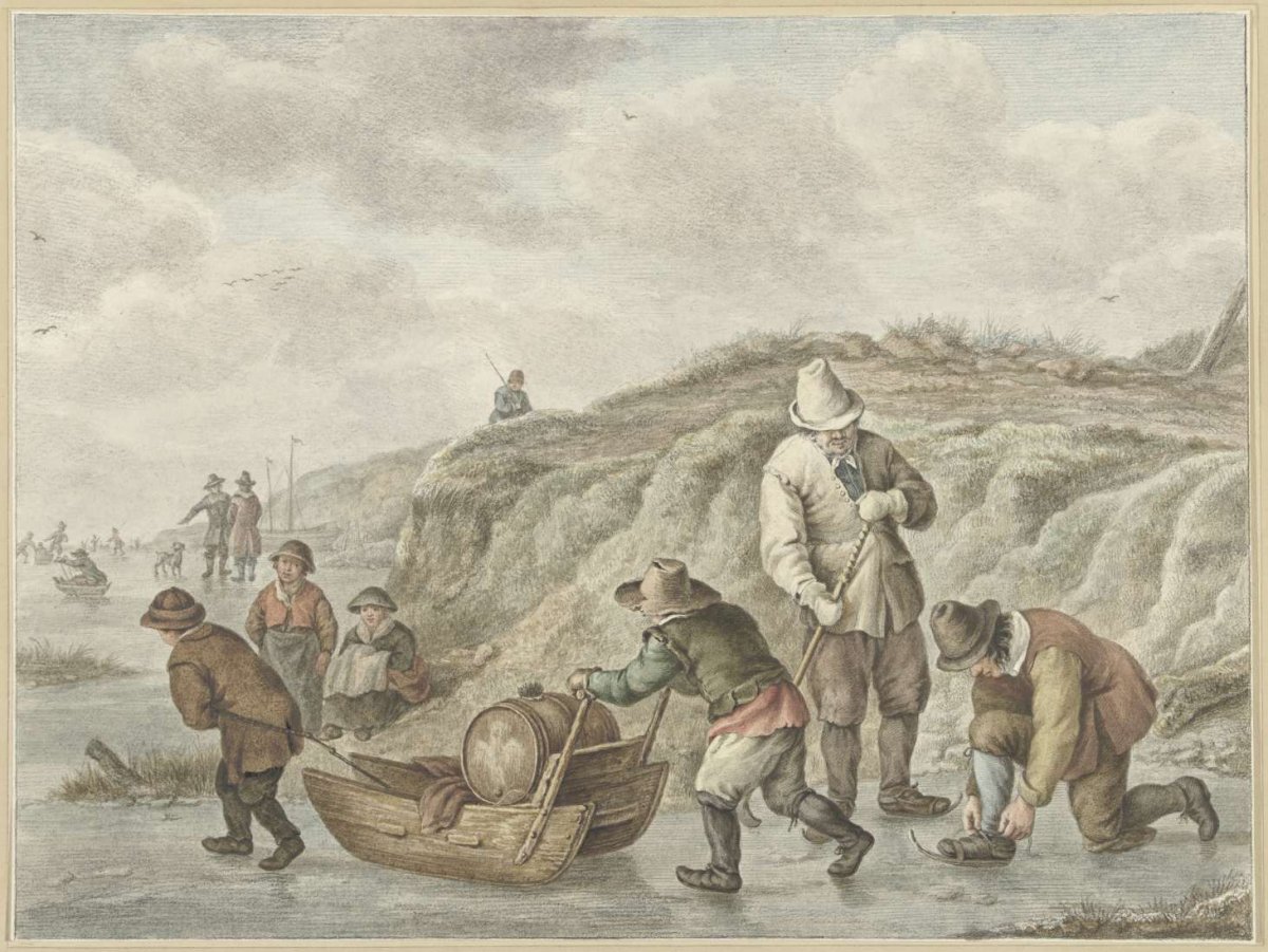 IJsvermaak, Abraham Delfos, 1741 - 1820