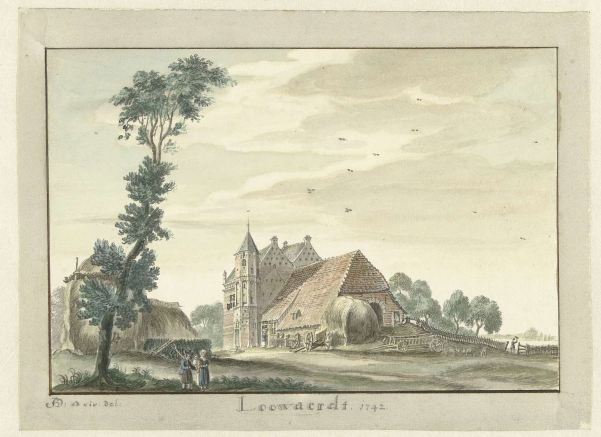 Loowaerdt, Jan de Beijer, 1742