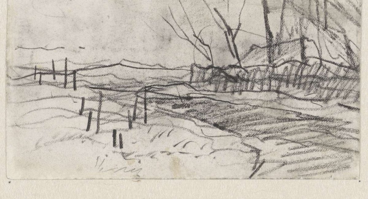 Landscape, Anton Mauve, 1848 - 1888