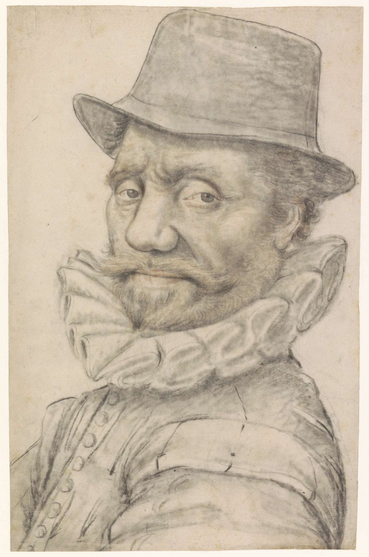 Portrait of a man, Nicolas Lagneau, 1550 - 1620