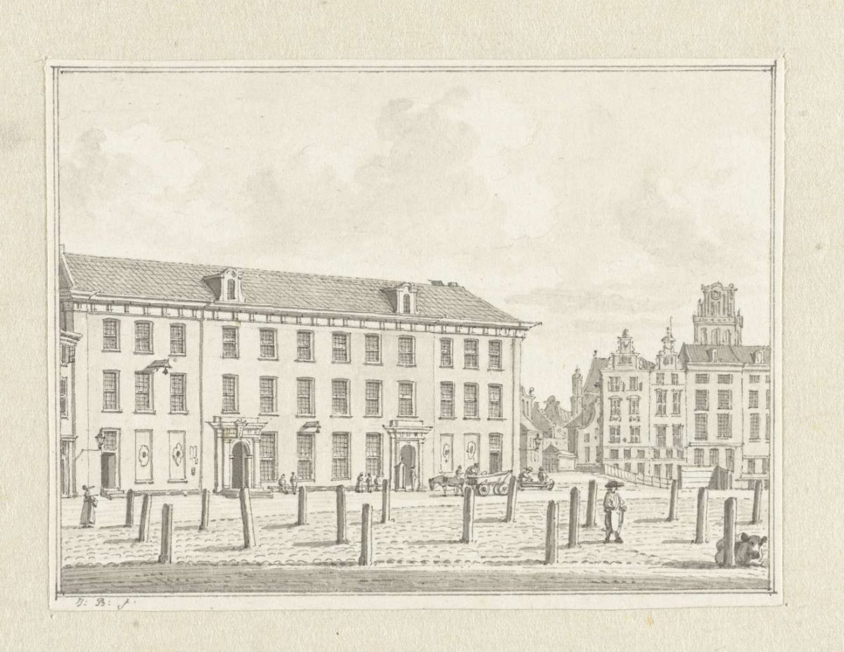 Zakkendragershuis te Rotterdam, Jan Bulthuis, 1790