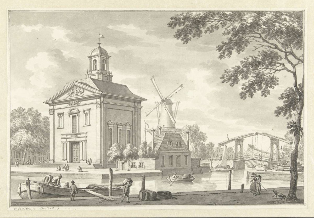 The English church in Rotterdam, Jan Bulthuis, 1760 - 1801