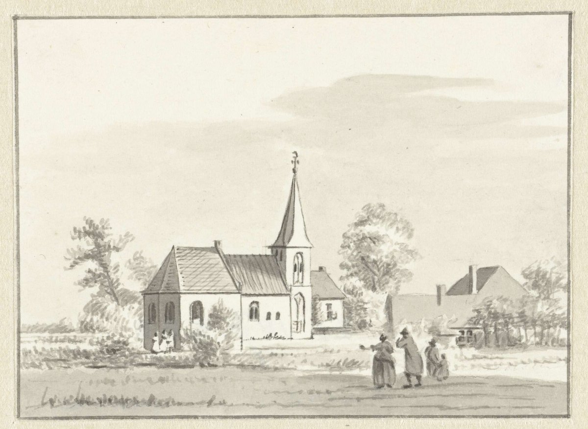 Village church of Weurt, W.M. Obreen, 1701 - 1800
