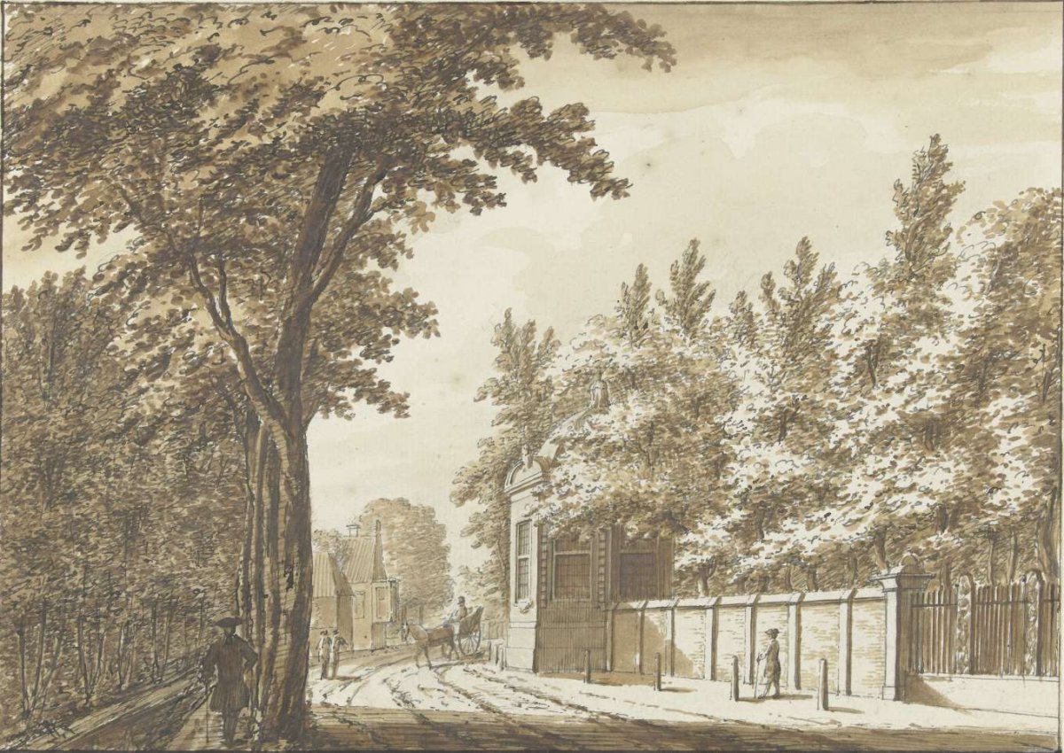 Hofstede Bosch-en-Hoven buiten Haarlem, Paulus Constantijn la Fargue, 1739 - 1782