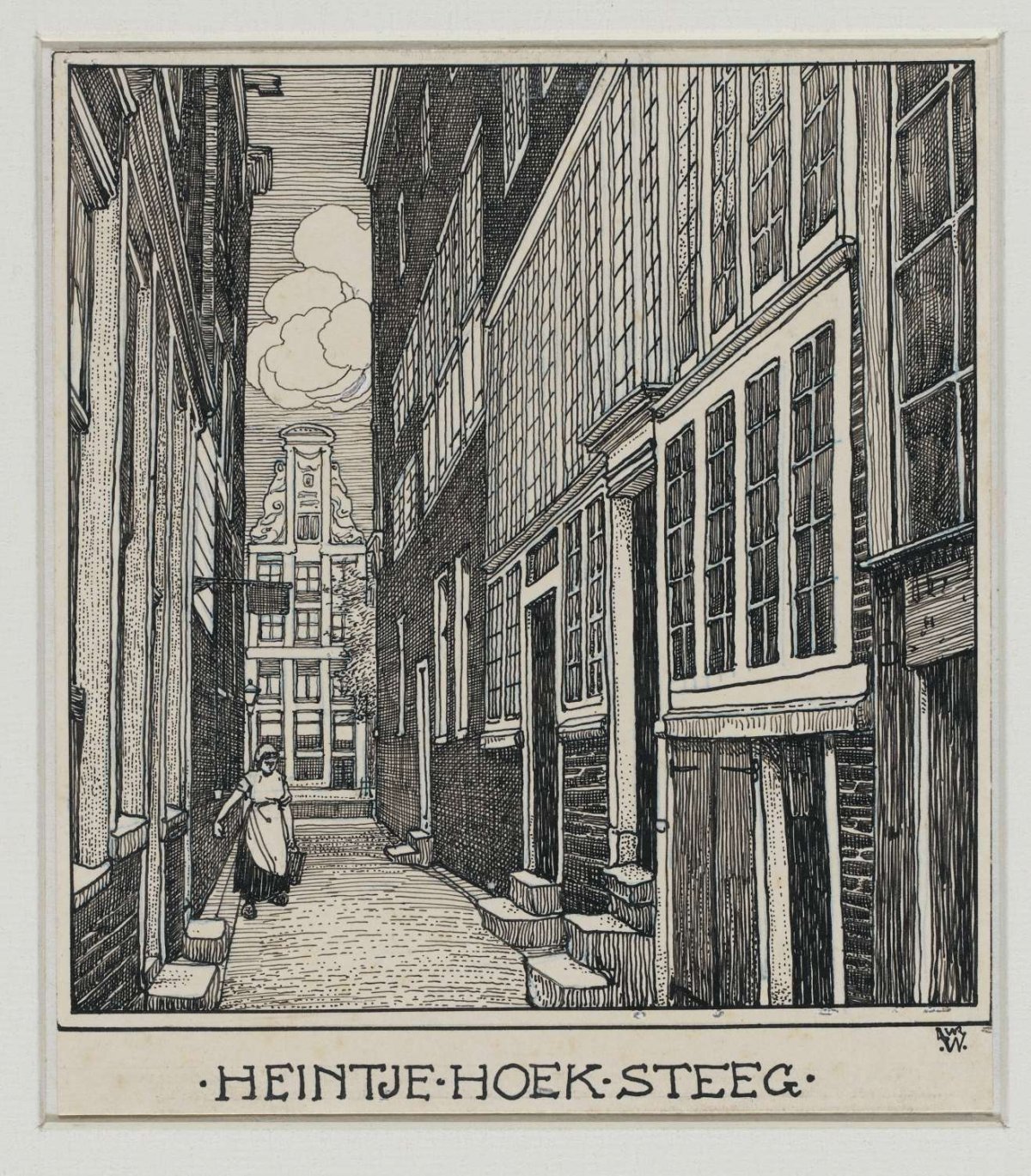 Heintje Hoek Steeg te Amsterdam, Willem Wenckebach, 1870 - 1926