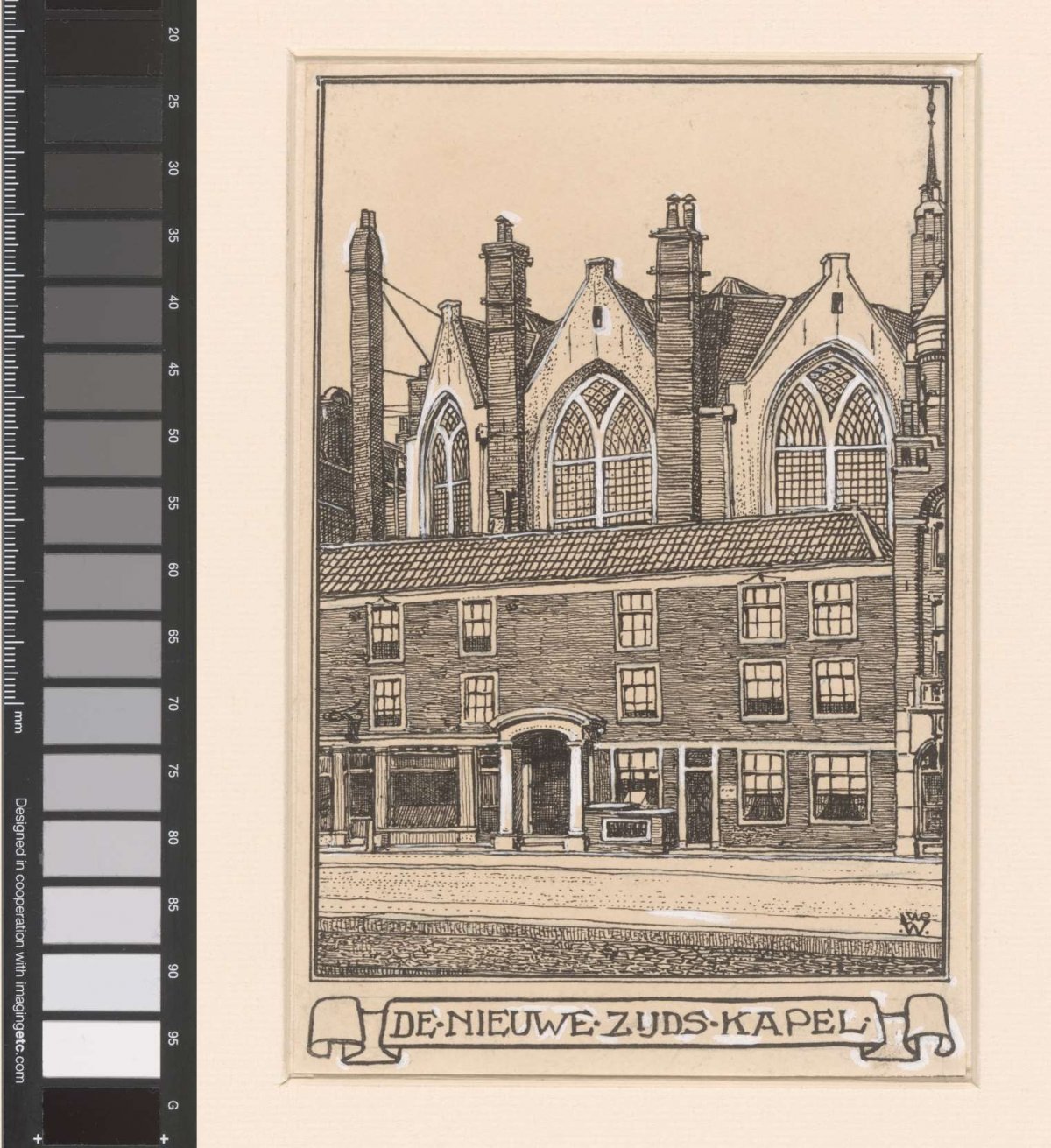 The Nieuwe Zijds Kapel in Amsterdam, Willem Wenckebach, 1870 - 1926