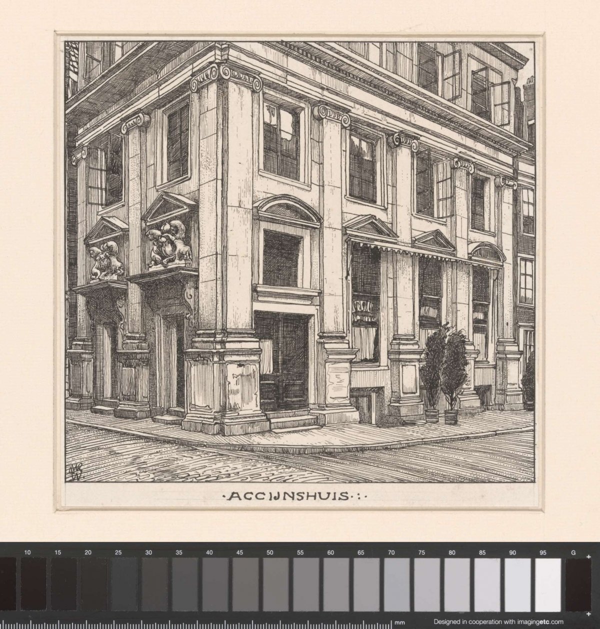 The Excise House in Amsterdam, Willem Wenckebach, 1870 - 1926