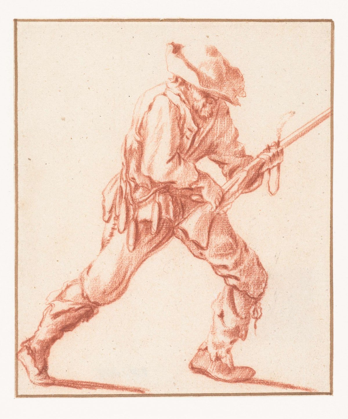 Man Loading a Rifle, anonymous, after c. 1660