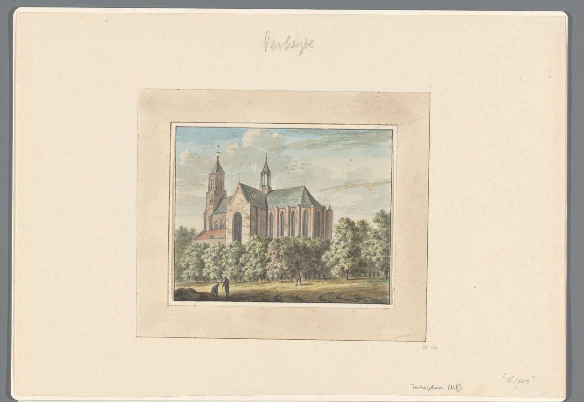 The church of Terheijden, anonymous, 1700 - 1800