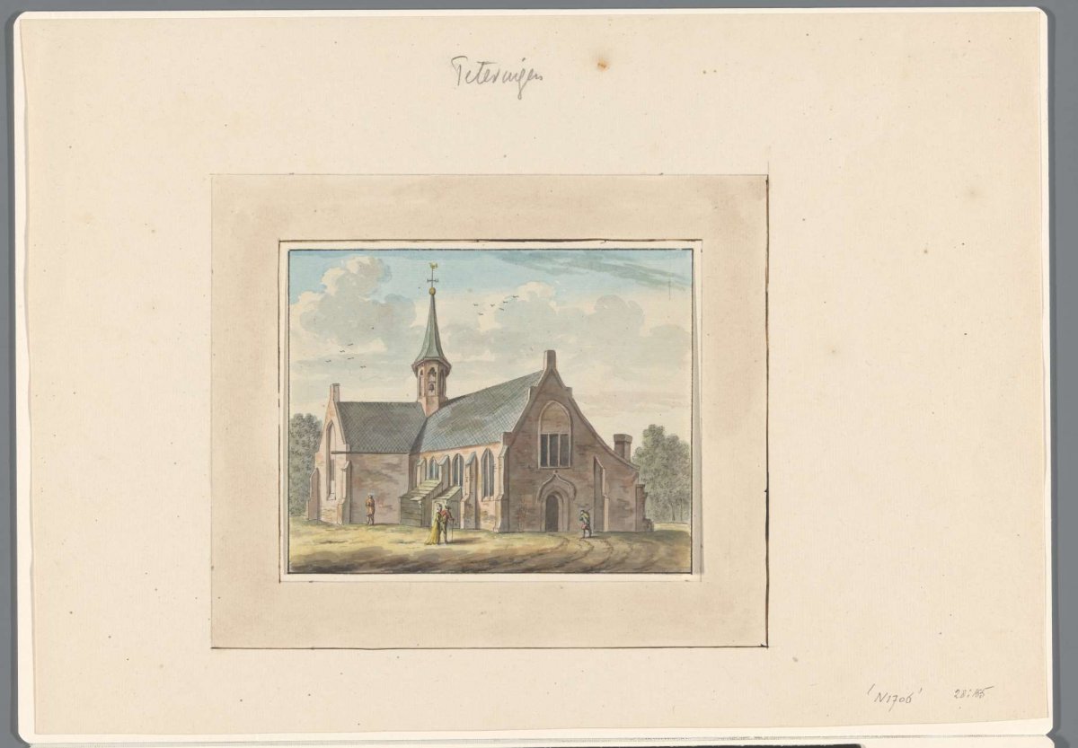 The church of Teteringen, anonymous, 1700 - 1800