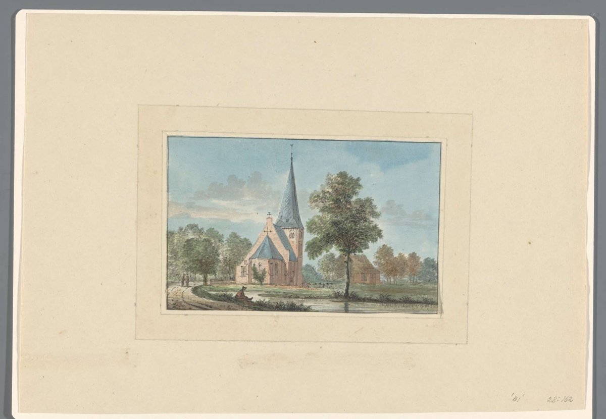Dorpskerk, anonymous, 1700 - 1800