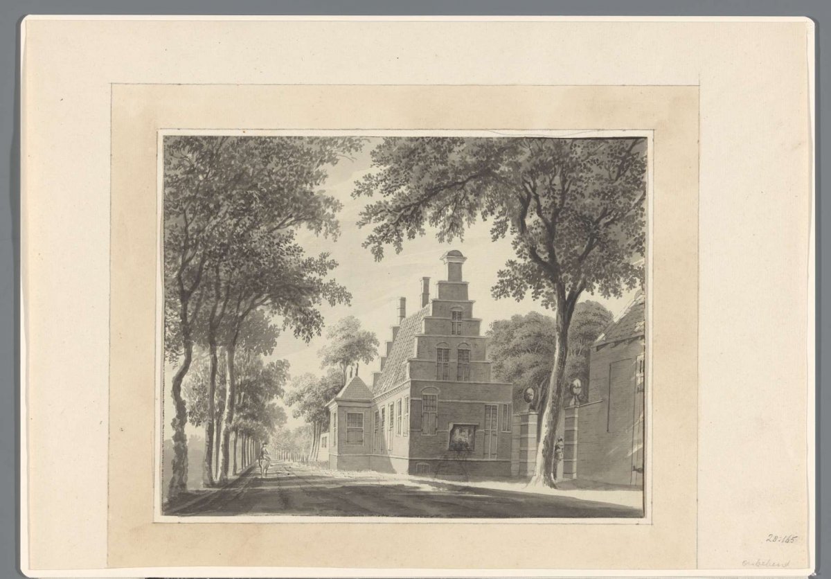Gatehouse of an estate, anonymous, 1700 - 1800